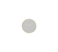 Horloge murale - D 30,5 cm - 3D Gold - Gris
