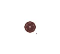 Horloge murale - D 30,5 cm - 3D Gold - Rouge
