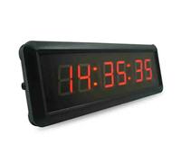 Horloge murale de compte à rebours numérique de 1.5 pouces avec bouton, télécommande, bouton de ligne, horloge de gymnastique for le Sport Utilisation multiscénario(3pcs 10cm buttons)