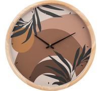 Horloge murale de salon Nila, cadran avec illustration, Ø 30 cm
