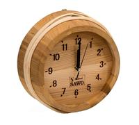 Horloge Murale de Sauna Sawo 530-D, Seau | Cèdre