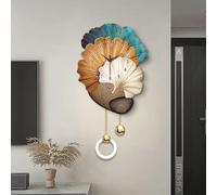 Horloge murale décorative avec lumières LED, silencieuse, sans tic-tac, fonctionne avec piles, décoration en cristal en céramique pour salon, chambre à coucher, bureau