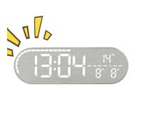 Horloge Murale,Décorative Et Silencieuse | Horloges D'alarme Numérique Pour Une Utilisation Dans Les Chambres,Pour Salon Bureau Garage Gym Cuisine Salle De Bains Ferme Personnes Âgées Seniors