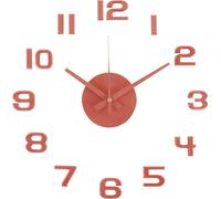 Horloge murale design avec chiffres collés KA6001RD