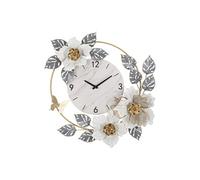 Horloge Murale Design "Flowers" 64cm Multicolore