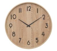 Horloge Murale Design "Ivana" 55cm Naturel