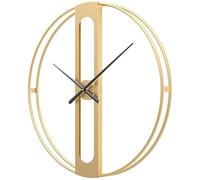 Horloge Murale Design Moderne Horloges Silencieuses Silencieuses Sans Tic-tac De Décoration Murale De Maison En Métal Robuste Pour La Décoration Salon Chambre Bureau Horloge Pendule Murale ( Color : G