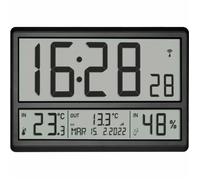 Horloge murale digitale radio-pilotée ou à poser