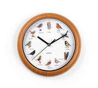 Horloge murale EASYmaxx avec voix d'oiseaux horloge de cuisine quartz 250 mm ...