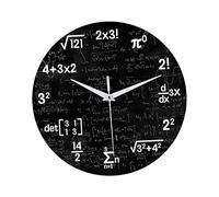 Horloge Murale Élégante pour Salon Ou Bureau, Math