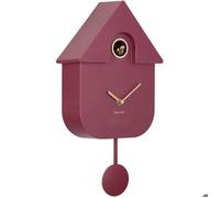 Horloge murale en ABS Modern Cuckoo Oro mauve