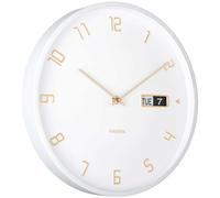 Horloge murale en aluminium Flip