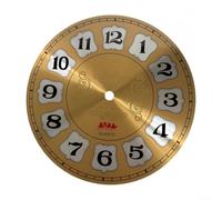 Horloge murale en aluminium pour cadran de 180 mm de diamètre avec chiffres arabes pour la maison ou le bureau, pour la restauration d'horloge et les loisirs créatifs