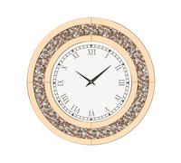 Horloge murale en diamant étincelant, mouvement à quartz silencieux, design e 24 pouces, Tawny teinté/lili60cm (24 pouces)/li/ul/div