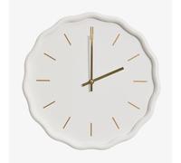 Horloge murale en MDF Ø35 cm Tovarx Blanc