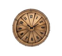 Horloge Murale en Métal "Hélios" 63cm Doré