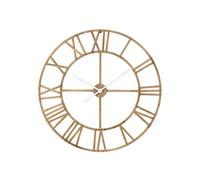 Horloge Murale en Rotin "Roman" 100cm Naturel Beige G
