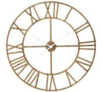 Horloge Murale en Rotin "Roman" 70cm Naturel Naturel G