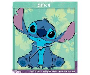Horloge murale enfant Kids Licensing Disney Stitch Bleu XL