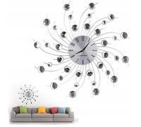 Horloge murale - Esperanza - Argenté - 51 cm - Design contemporain - Cadran en aluminium