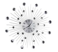 Horloge Murale - ESPERANZA - BOSTON - Diamètre 50 cm - Design Contemporain - Inox