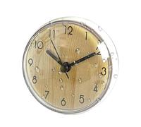Horloge murale étanche à ventouse sans tic-tac