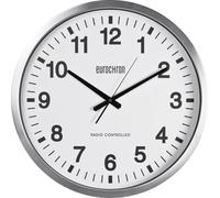 Horloge murale Eurochron EFWU 9000 radiopiloté(e) 507 mm x 63 mm argent