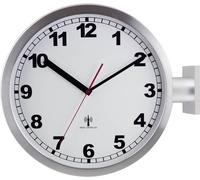 Eurotime Horloge murale ET-51764-47 radiopilotée 40 cm aluminium