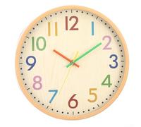 Horloge murale facile à suspendre, fonctionnement silencieux et design distinctif pour n'importe quelle pièce