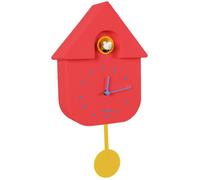 Horloge murale - FISURA - Coucou Rouge - 21,5 cm x 8 cm x 41,5 cm - Plastique ABS - Mixte
