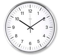 Horloge Murale - HAMA - Java - Ø 35 cm - Argenté - Radio-pilotée