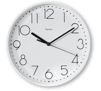 Horloge Murale - HAMA - Salina - Silencieuse - Ø 22 cm - Grands Chiffres - Design Contemporain