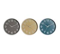 Horloge Murale - HOME ESPRIT - Multicolore - PVC - 30 cm - Design Contemporain