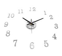Horloge murale,Horloge murale DIY,Horloge murale simple,Design mural,Design de pièce,Horloge murale silencieuse