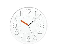 Horloge murale Horloge murale minimaliste à grands caractères, silencieuse, for salon, piles