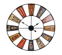 Horloge Murale Industrielle Vintage Ø80cm - INTEND