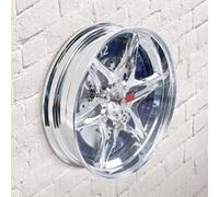 Horloge Murale Jante Automobile à led bleue