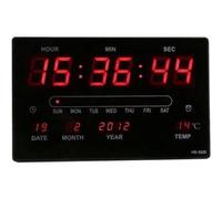 Horloge GENERIQUE Horloge Murale Jour Calendrier Multifonctionnel LED Affichage électronique