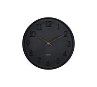 Horloge murale Karlsson Calma Noir 30x3,8 cm