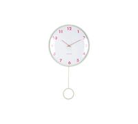 Horloge murale Karlsson Cheeky Dome Pendulum Vert 35,5x61,5 cm