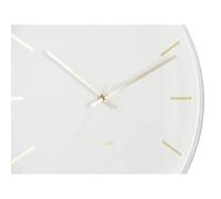 Horloge murale Karlsson Globe Armando Breeveld Blanc 40x40x12x40 cm