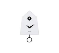 Horloge murale Karlsson Grafico Cuckoo Blanc 21,5x35,5x7,4 cm