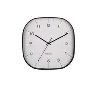 Horloge murale Karlsson Grato Cuadrado Gris 29x29x4,3 cm