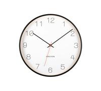 Horloge murale Karlsson Joy Noir 5x40 cm