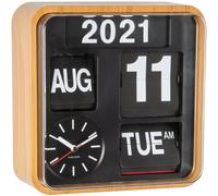 Horloge murale Karlsson Mini Flip Beige 24x24x10x0,3 cm