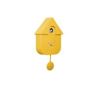 Horloge murale Karlsson Modern Cuckoo Jaune 21,5x41x8,5 cm