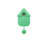 Karlsson Horloge murale Cuckoo Moderne ABS Vert vif