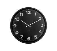 Horloge murale Karlsson New Classic XL Noir 80 cm