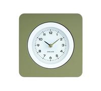Karlsson Horloge murale carrée vintage (vert kaki)