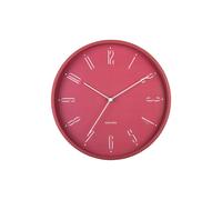 Horloge murale Karlsson Regal Numbers Rouge 4x30 cm
